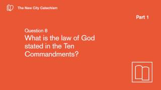 Q8 What is the Law of God Stated in the Ten Commandments [upl. by Topper]