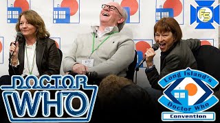 DOCTOR WHO 5th Doctor amp Companions Panel Highlights – LI Who 2022 [upl. by Reel847]