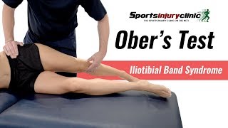 Obers Test  Iliotibial Band Tightness ITB [upl. by Daberath841]