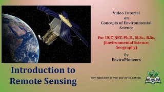 Introduction to Remote Sensing [upl. by Morie565]