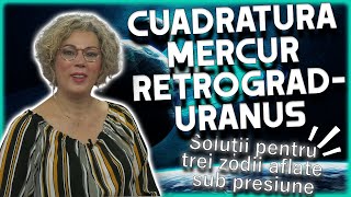 Horoscop Camelia Pătrășcanu Cuadratura Mercur retrogradUranus vine cu tensiuni interioare [upl. by Maroney]