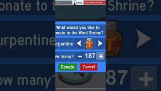 What happens when you donate 1000 turpentine Bee swarm simulator test realm beeswarmsimulator [upl. by Hsitirb468]