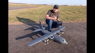 Charl De Klerk flying his Avios C130 at Irene Radio Flyers 1080HD [upl. by Jer]