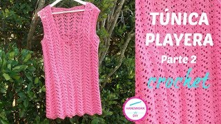 TÚNICA CROCHET PARA PLAYA TUTORIAL N°2 [upl. by Frans]