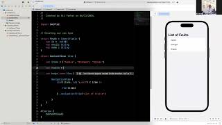 SwiftUI Using Lists Part 1 [upl. by Meela]