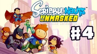 Scribblenauts Unmasked  Gameplay Walkthrough Part 4  Wayne Manor PC Wii U 3DS [upl. by Ailil121]