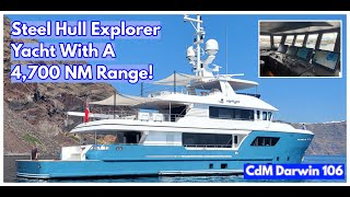 12M CdM Darwin 106 Ultimate FISHING EXPLORER Yacht  MV Uptight [upl. by Kellda]