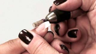 KUPA Inc Presents Howto Contour the Nail Bed with a Carbide Bit [upl. by Noswad]