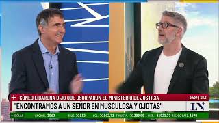 El Gobierno cerró la agencia de noticias Télam el pase entre Antonio Laje y Luis Novaresio [upl. by Etteniotna367]