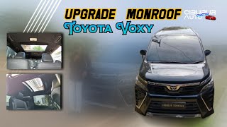 UPGRADE MONROOF TOYOTA VOXY l CIBUBUR SUNROOF [upl. by Aurlie808]