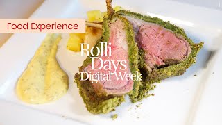 Rolli Days Digital Week  Le ricette dei Rolli quotIl carrè d’agnello un simbolo di tradizione” [upl. by Earahs]