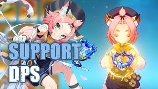 Diona DPSSupport Build Guide  Best Teams amp Builds for Diona  Genshin Impact [upl. by Notnilc]