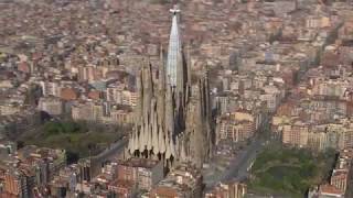 Animation shows completion of Antoni Gaudís Sagrada Família [upl. by Illak]