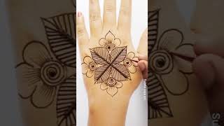 easy back side mehndi designstylish mehndi designsimple mehndi ka designmehndi mehndidesign [upl. by Artcele]