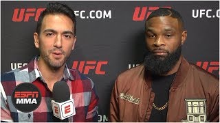 Tyron Woodley focusing on Kamaru Usman and no one else  ESPN MMA [upl. by Tranquada106]