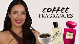 THE BEST COFFEE FRAGRANCES ☕️  gourmand latte  cappuccino  black coffee perfumes [upl. by Oicnoel]