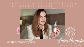 NOVO SÉRUM LIFTACTIVE SUPREME H A EPIDERMIC FILLER  VICHY [upl. by Breen]