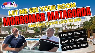 Suprised how good for 3 star ⭐⭐⭐ Livvo Morromar Aparments Matagorda Lanzarote amp room tour with Pat [upl. by Errehs788]