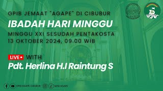 Ibadah Hari Minggu XXI SESUDAH PENTAKOSTA 13 Oktober 2024 [upl. by Corsiglia]