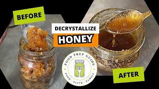 How to Decrystallize Honey Without Cooking It [upl. by Jb]