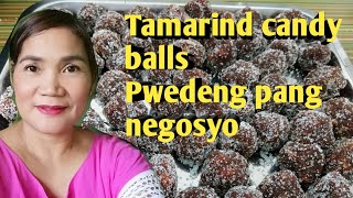 Tamarind candy how to make tamarind candy balls  kusina ni Mommy Terry [upl. by Daphene]