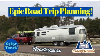 How to Plan an Epic Road Trip using Roadtrippers and Campendium  RV Lifestyle [upl. by Notreve]