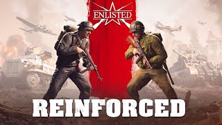 Enlisted Reinforced — Steam Announcement Trailer [upl. by Port128]