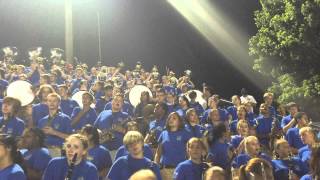 Mooresville HS Band Plays ESPN 82115 [upl. by Sherburn]