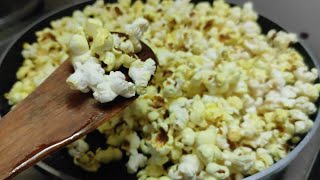 popcorn home food vlog cooking food [upl. by Welton829]