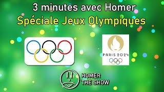 3 minutes avec Homer n°10  Spéciale Jeux Olympiques 🥇 [upl. by Bendite]