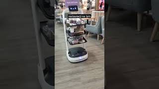 Kto odnosi naczynie na lotnisku w Singapurze singapore changiairport robot zmywak lotnisko [upl. by Felicle36]