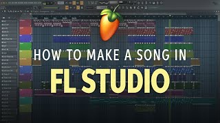 How to Make a Song in FL Studio 20 💻  Software Lesson [upl. by Pence188]