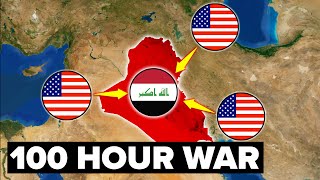 How the US Completely Overpowered Iraq In Only 100 Hours [upl. by Vivle802]