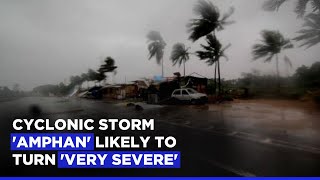 Amphan Cyclone Update Odisha And West Bengal Are On High Alert [upl. by Nahgeam]