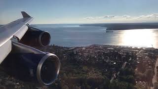 British Airways 747400 landing Seattle [upl. by Aninotna]