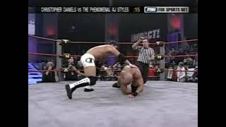 AJ Styles  GroundLifted Backslide Pin AllFours [upl. by Niawat]