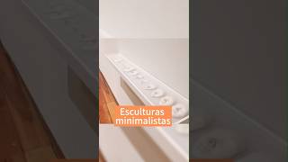 Esculturas minimalistas interiordesign exposiciondearte museodearte artecontemporaneo [upl. by Kosey]