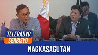 Abante Marcoleta caught in heated argument on House hearing  Teleradyo Serbisyo18 September 2024 [upl. by Neddy]