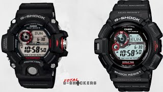 Casio GShock GW94001 Rangeman vs Master of G Mudman G93001 [upl. by Lourie]