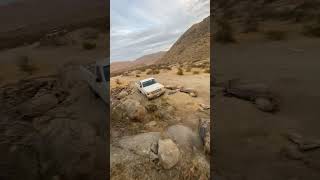 Boulder Trundle Kiva Project Fairview Mountain Mojave Desert CA americandesert californiadesert [upl. by Norra301]