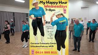 Carramar Groovy Line Dancing 243 4 Wrapup [upl. by Neom221]