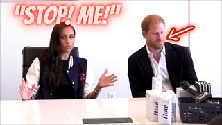 Meghan MASSIVE Interrupt Harry’s Annoyed mid clip [upl. by Ricardo]