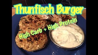 🍔🍔 High Protein  BURGER  REZEPT 🍔🍔 [upl. by Yenot10]