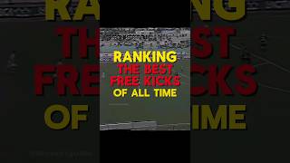 Ranking The Best Free Kicks Of All Time 🔥⚽ football soccer shorts [upl. by Rizzi403]