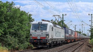 Hegyeshalom Tehervonat forgalom napközben🚆 Hegyeshalom Freight train traffic during the day 🚆 [upl. by Reba]