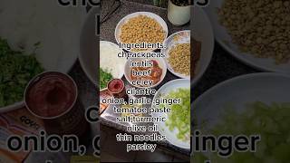 Lets make Moroccan soup Harira viralvideo reels shorts coking food newyorklife [upl. by Ricki]