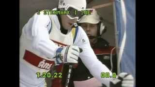 G Slalom WCup Are 1981 part2 Стенмарк [upl. by Edylc13]