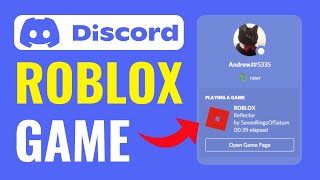 How to make Discord knows what Roblox game youre playing  2024 [upl. by Anayhd]