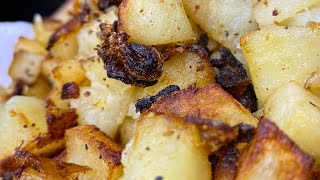 Homemade Southern Fried Potatoes [upl. by Ahsinot]