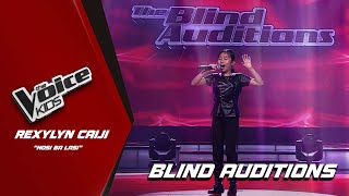 The Voice Kids Rexylyn Caijis IRONIC performance of Nosi Ba Lasi  Blind Auditions [upl. by Coffey]